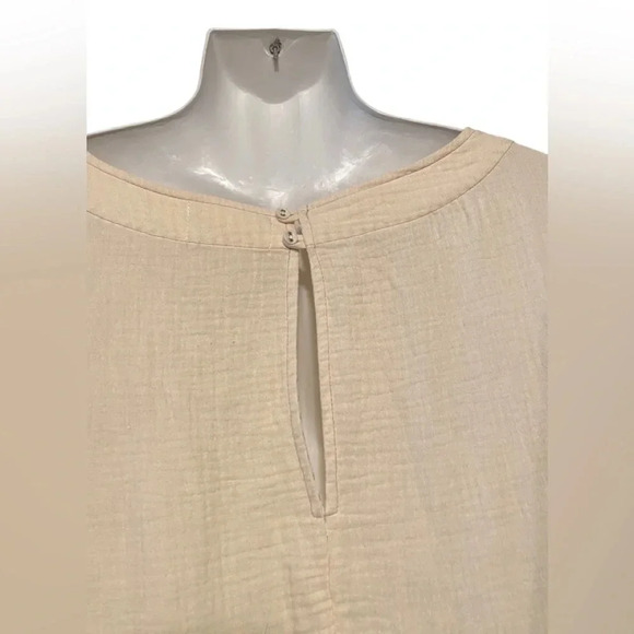 Dress Up Muslin Tiered Tunic Top - Picture 6 of 10